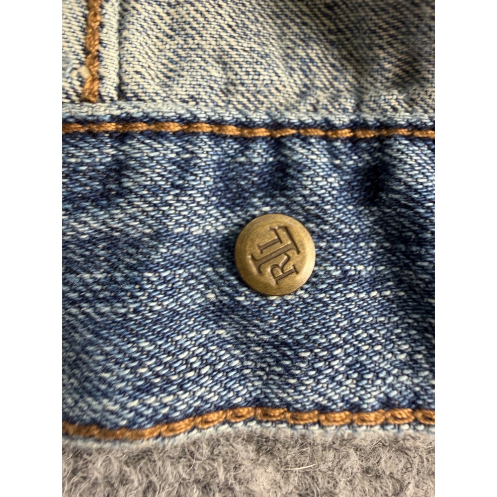 Lauren Jeans Co Ralph Lauren Denim 90's Y2K Trucker Jacket  Womens Size M - Picture 11 of 11
